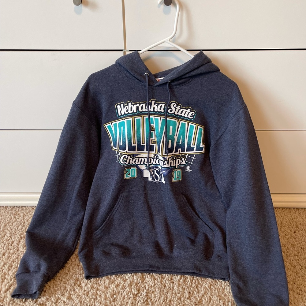 Nebraska state 2019 Volleyball hoodie